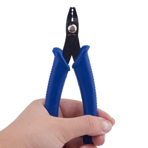 5.1" Professional Steel Crimping Jewelry Pliers Crimper For End Crimps Hand Tool