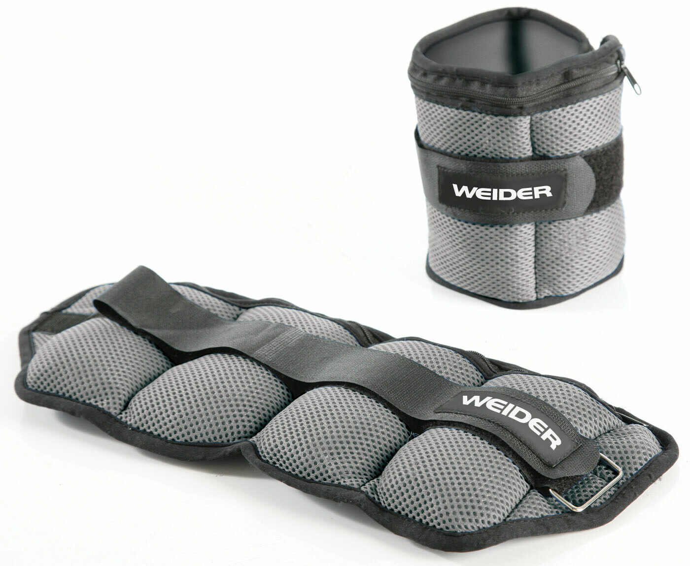 Weider 10 Lb Pair Adjustable Ankle Weights With Hook-and-loop Closure